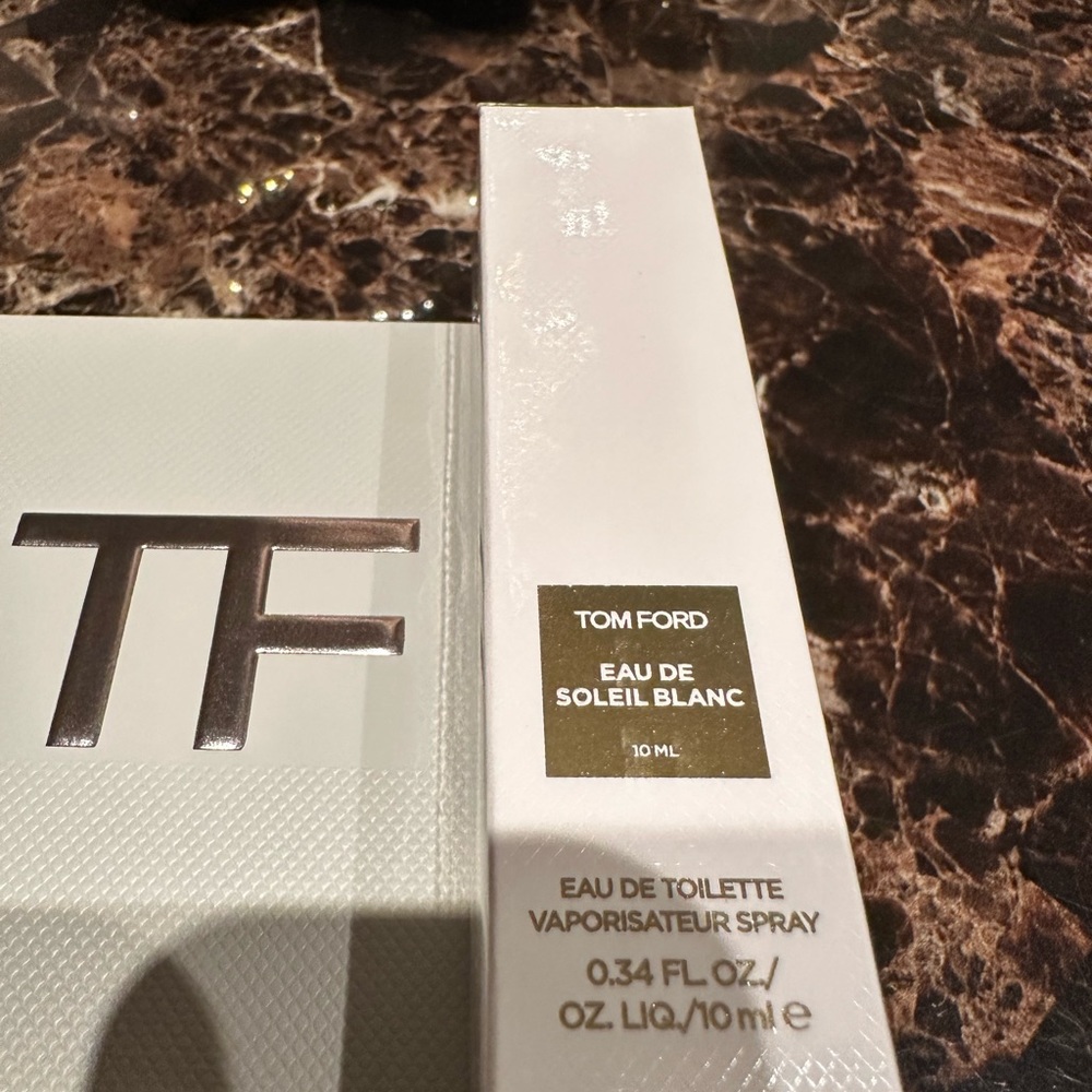 Tom Ford wrapped Eau De Soleil Blanc for purse or travel